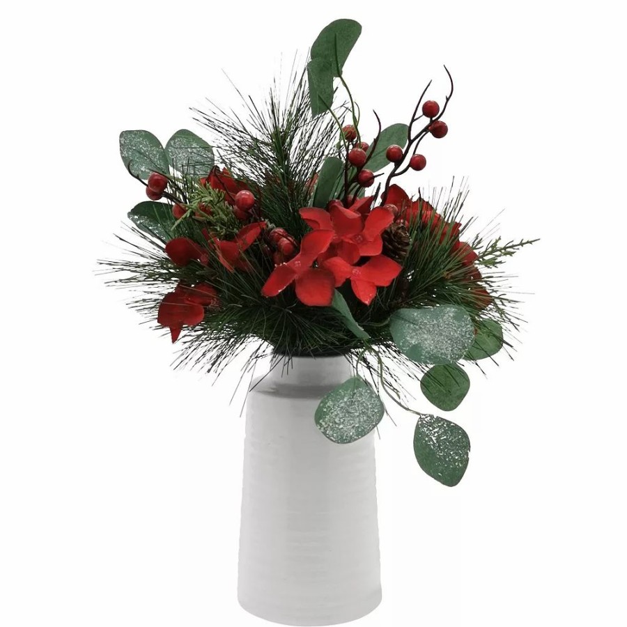 Home Decor * | St. Nicholas Square Artificial Floral Arrangement Table Decor