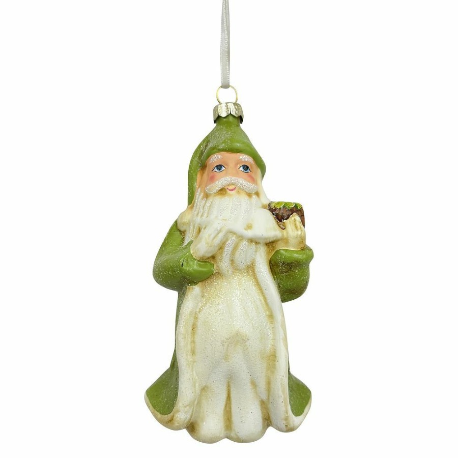 Home Decor * | St. Nicholas Square Santa Christmas Ornament