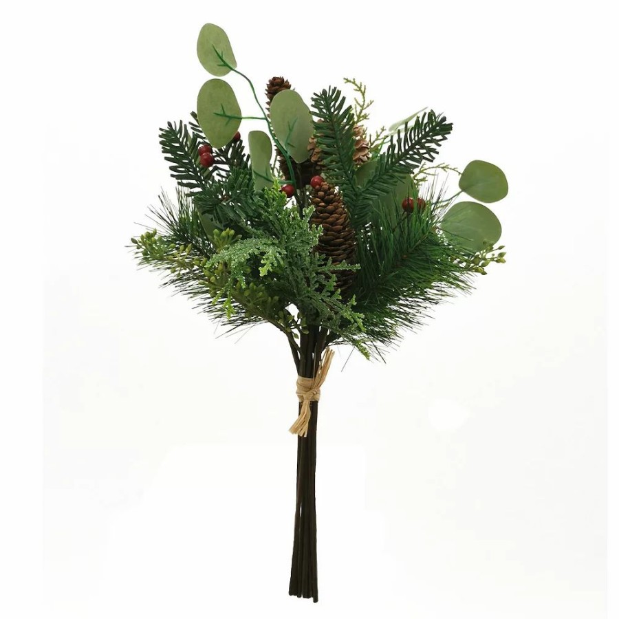 Home Decor * | St. Nicholas Square Artificial Greenery Bundle Table Decor