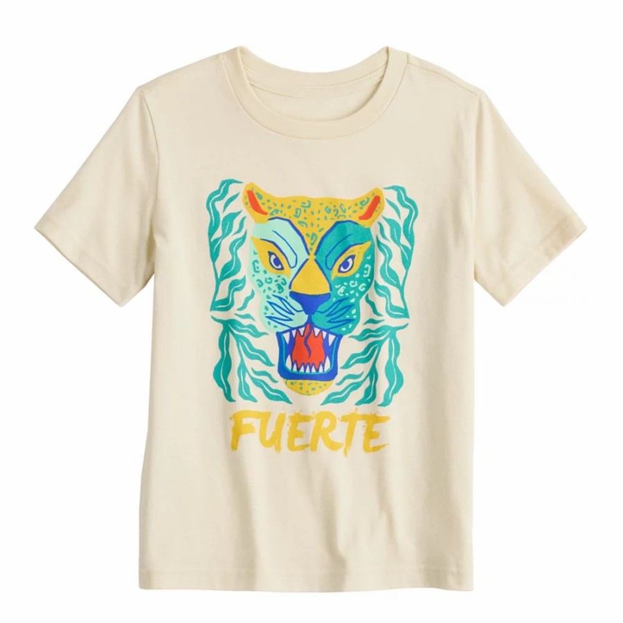 Clothing * | Boys 4-7 Sonoma Community Hispanic Heritage Month Jaguar Tee