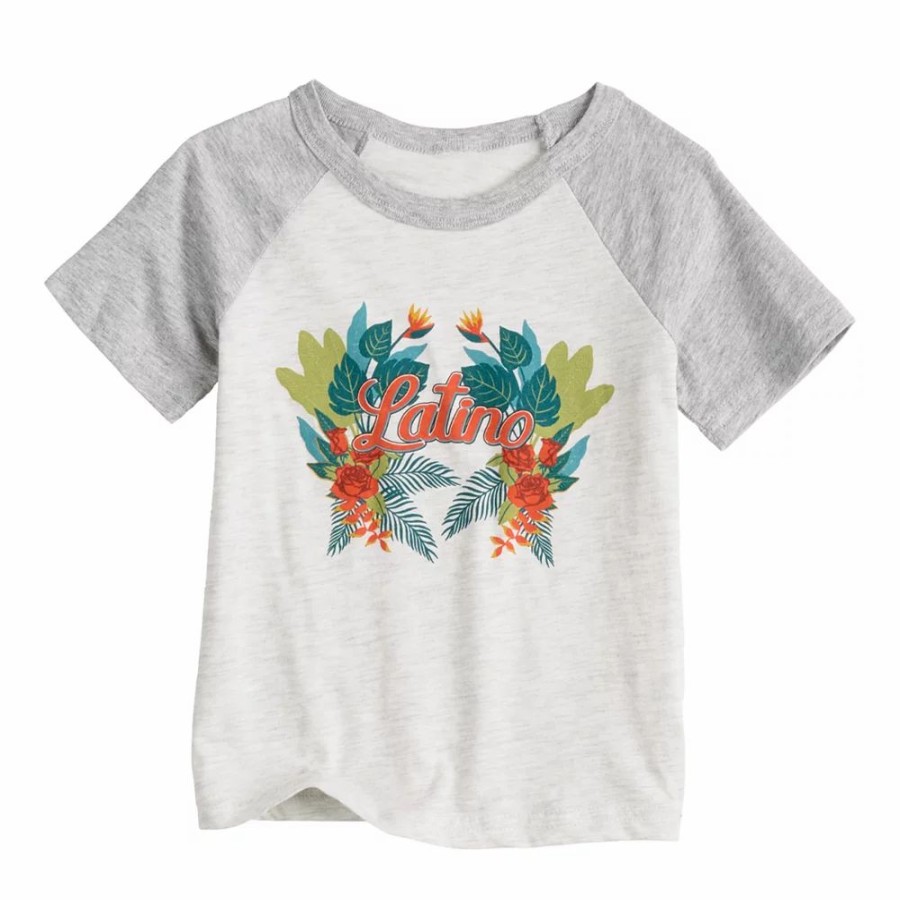 Clothing * | Toddler Boy Sonoma Community Hispanic Heritage Month Latino Graphic Tee