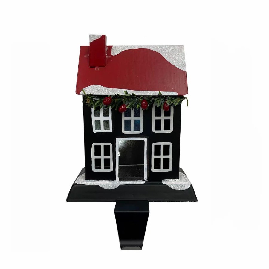 Home Decor * | St. Nicholas Square Led House Stocking Holder