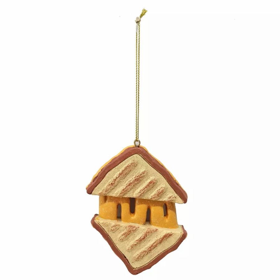 Home Decor * | St. Nicholas Square Grilled Cheese Christmas Ornament