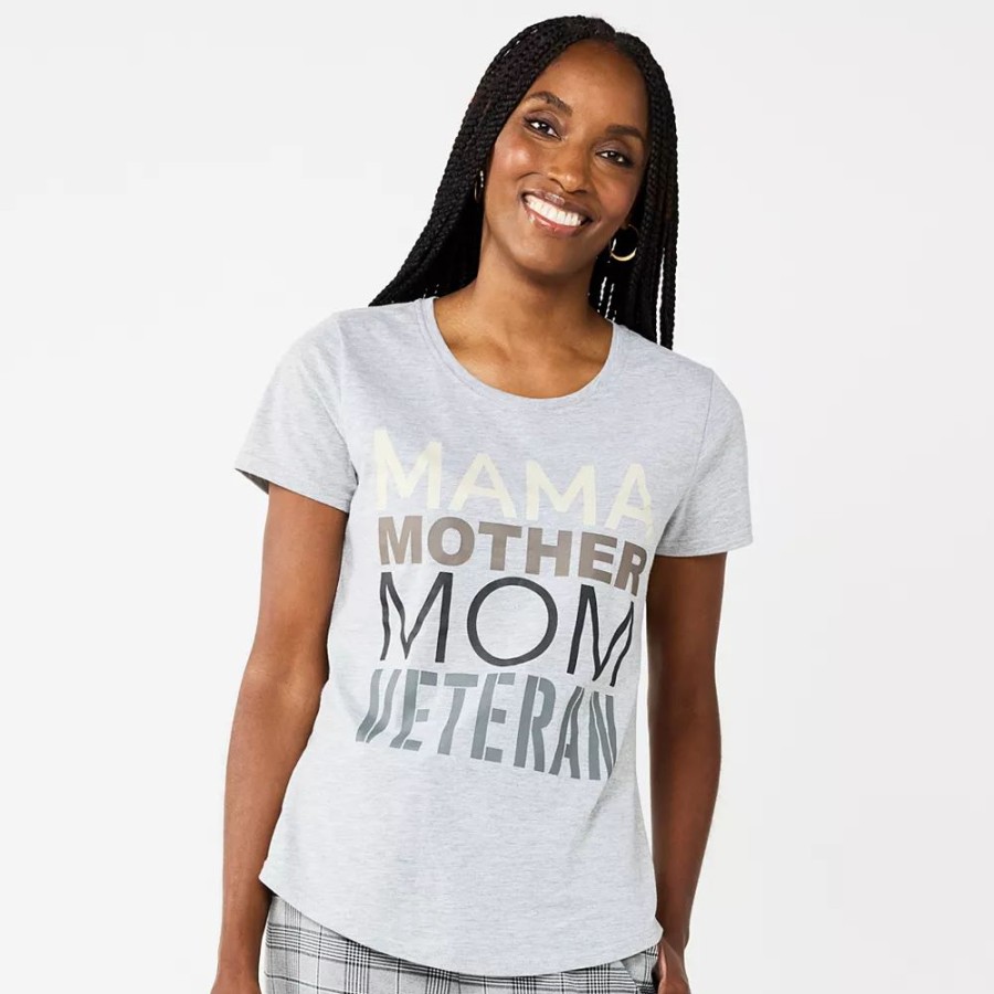 Clothing * | Women'S Petite Sonoma Community Mom Veteran'S Tee