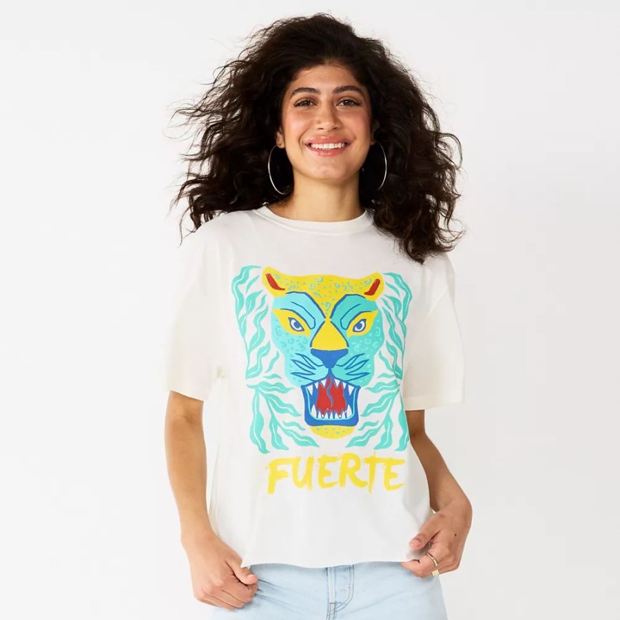 Clothing * | Juniors' Sonoma Community Fuerte Hispanic Heritage Month Tee