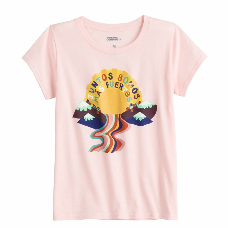 Clothing * | Girls 7-16 Sonoma Community Juntos Somos Hispanic Heritage Month Tee