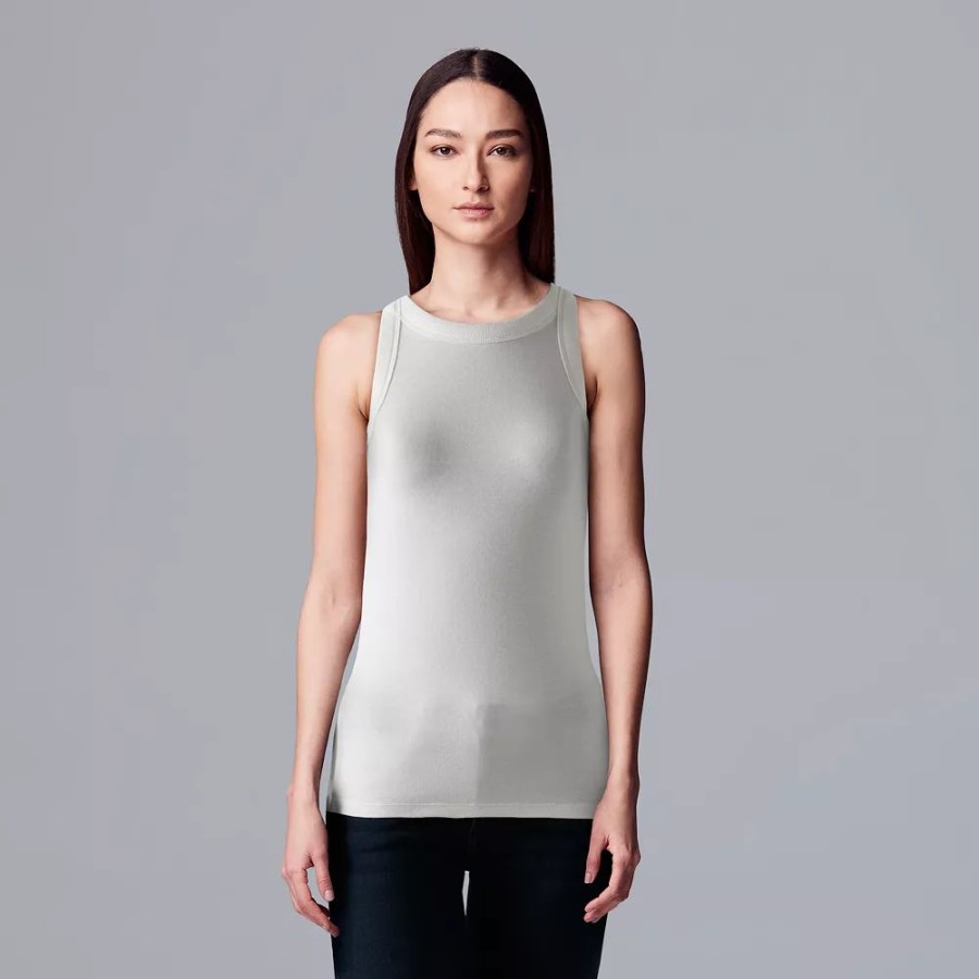 Clothing * | Simply Vera Vera Wang Essential Tank