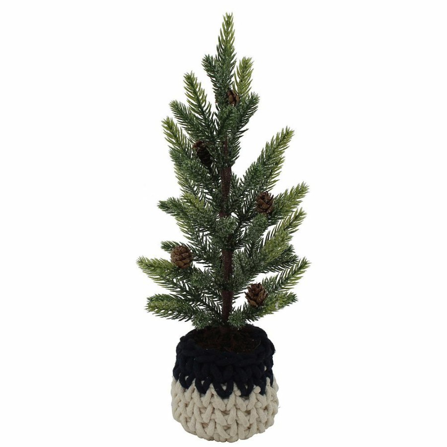 Home Decor * | St. Nicholas Square Artificial Pine Tree Floor Decor