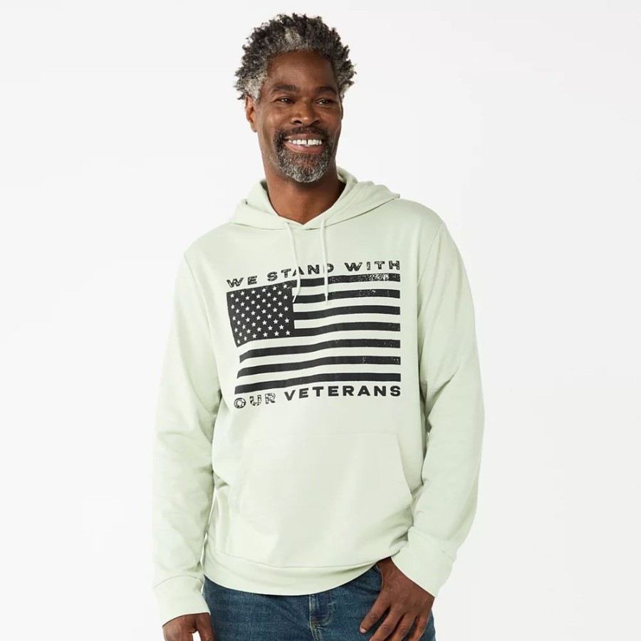 Clothing * | Men'S Sonoma Community We Stand With Veterans Hoodie